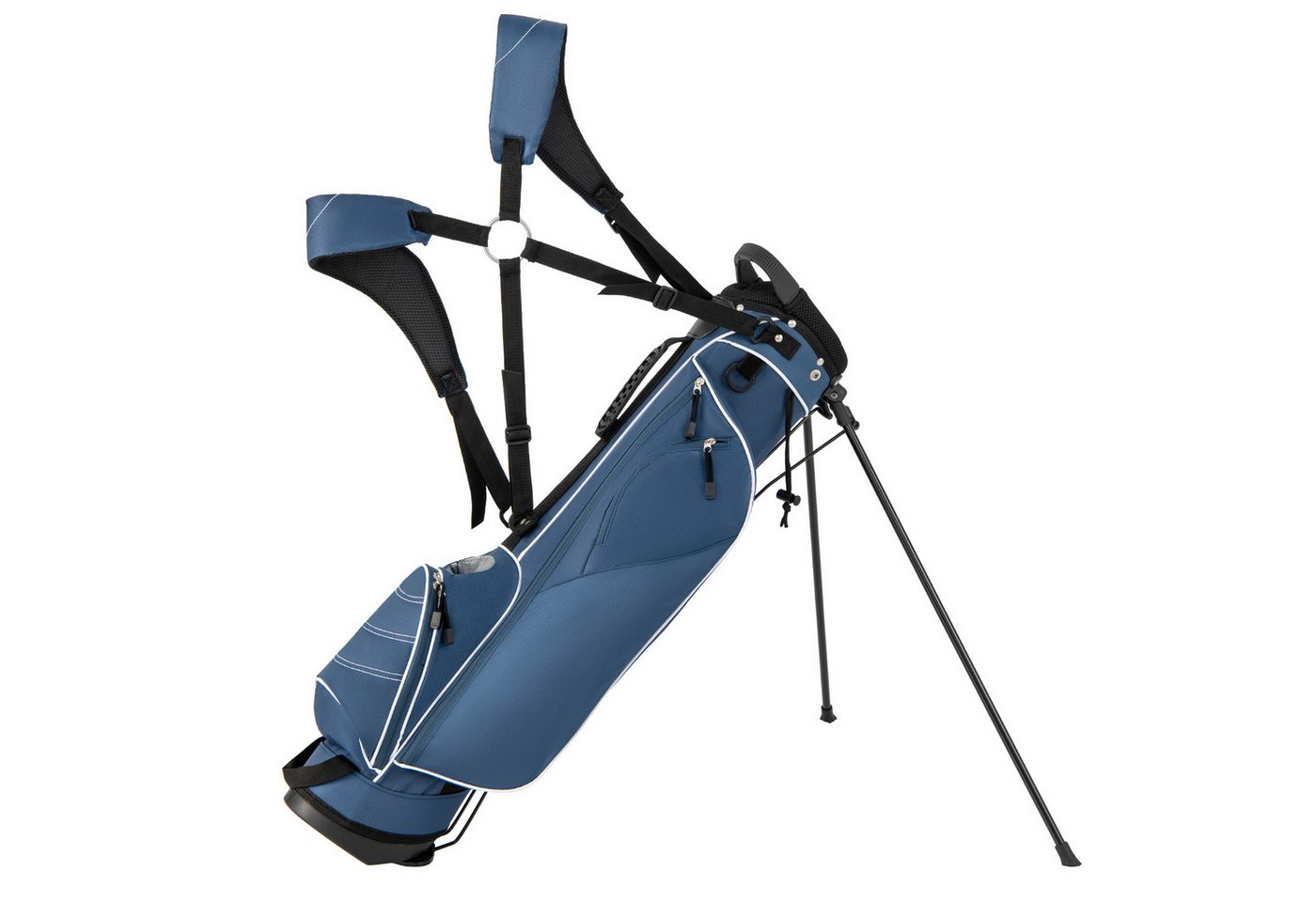 COSTWAY Golftrolley + Golfbag Golfbag, für Max. 4 Schläger, mit Ständer COSTWAY Golftrolley + Golfbag Golfbag, für Max. 4 Schläger, mit Ständer von COSTWAY