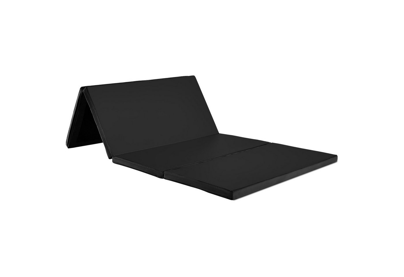 COSTWAY Gymnastikmatte Yogamatte, mit 2 Tragegriffe, klappbar von COSTWAY