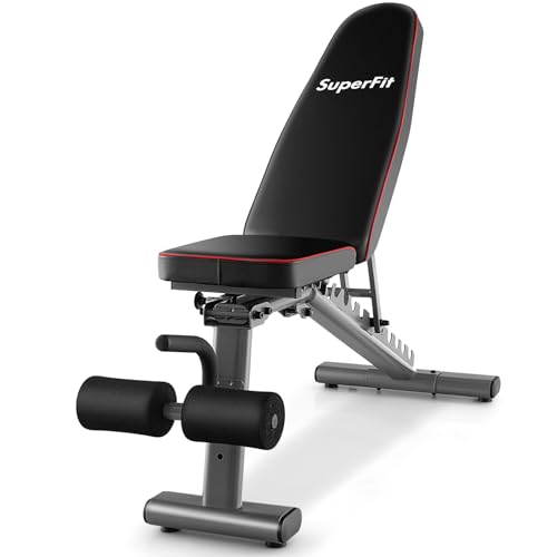 COSTWAY Hantelbank klappbar, Fitnessbank verstellbar, Trainingsbank für zuhause multifunktion, Schrägbank tragbar mit 2 Rädern, für Ganzkörper-workout, bis 300 kg belastbar COSTWAY Hantelbank klappbar, Fitnessbank verstellbar, Trainingsbank für zuhause multifunktion, Schrägbank tragbar mit 2 Rädern, für Ganzkörper-workout, bis 300 kg belastbar von COSTWAY