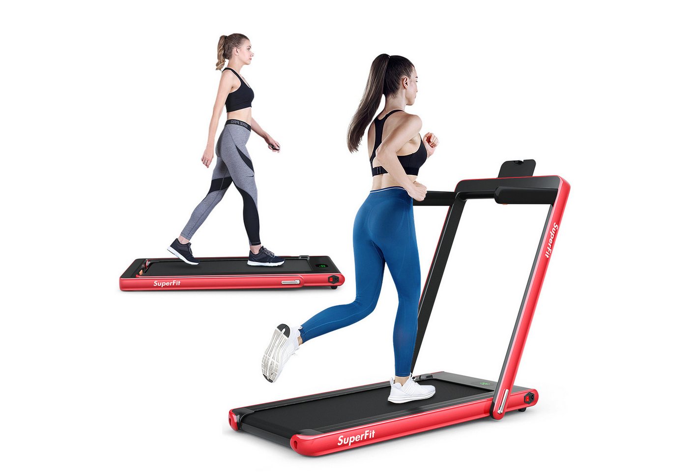 COSTWAY Laufband, klappbar, elektrisch, 12 km/h, bis 120kg, LED Display COSTWAY Laufband, klappbar, elektrisch, 12 km/h, bis 120kg, LED Display von COSTWAY