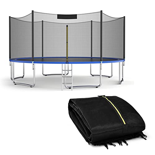 COSTWAY Ø 244/305/366/427/457/487cm Trampolin Sicherheitsnetz für Gartentrampoline, Ersatznetz außenliegend mit Reißverschluss und Schnallen für 6/8 Stangen, Netzhöhe 180 cm COSTWAY Ø 244/305/366/427/457/487cm Trampolin Sicherheitsnetz für Gartentrampoline, Ersatznetz außenliegend mit Reißverschluss und Schnallen für 6/8 Stangen, Netzhöhe 180 cm von COSTWAY