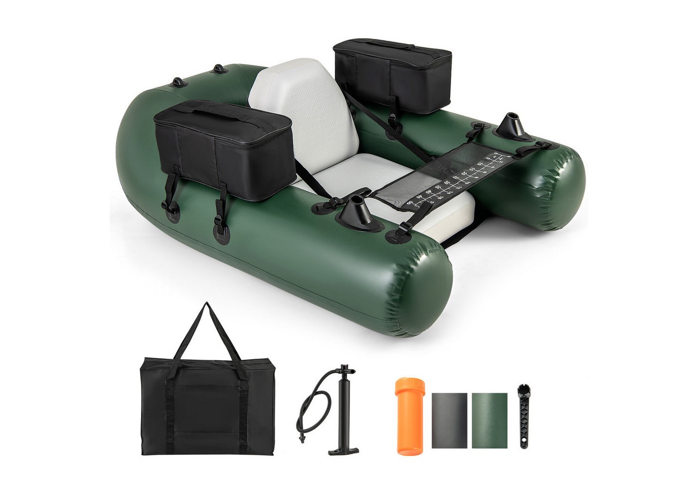 COSTWAY Schlauchboot, Aufbelasbares Angelboot, mit Pumpe COSTWAY Schlauchboot, Aufbelasbares Angelboot, mit Pumpe von COSTWAY