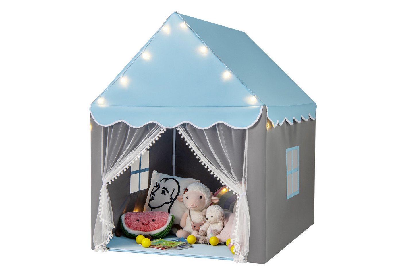 COSTWAY Spielzelt Spielhaus mit LED & Matte, 105 x 121 x 136cm, Outdoor COSTWAY Spielzelt Spielhaus mit LED & Matte, 105 x 121 x 136cm, Outdoor von COSTWAY