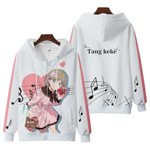 COSXHF Anime LoveLive! 3D Prints Hoodie Herbst Winter Langarm Sweatshirt Neutral Streetwear Harajuku Sportswear Y2K Kleidung-Color-8||XXL von COSXHF