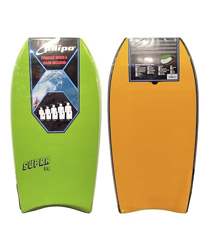 Paipo Bodyboard Deck Green/Yellow 38 von COUNTRY BASQUE INGURUASAKARI INDUSTRY