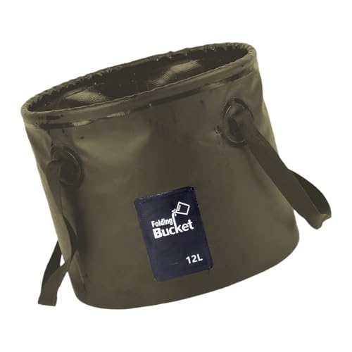 CPAOWEHF Faltbare Angeln Eimer Wasser Behälter Klapp Camping Waschbecken Für Outdoor Angeln Auto Waschen Angeln Fisch Tasche von CPAOWEHF