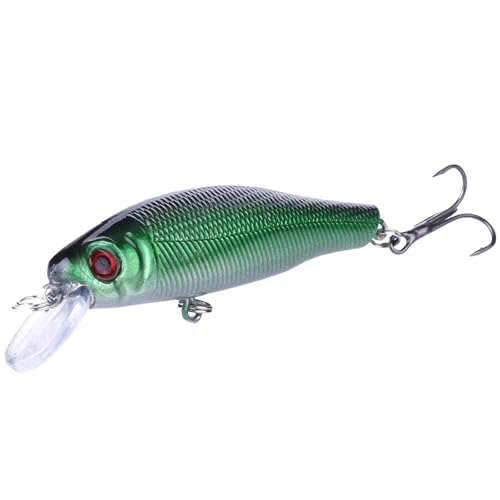 CPAOWEHF Jerkbait Forelle Walleye Köder Swimbait Minnow Angelköder Schwimmköder 8 9 G Kunstköder Kurbelköder Angelgerät von CPAOWEHF