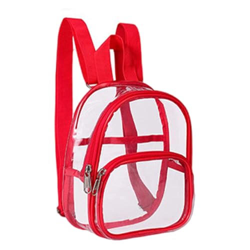 CPAOWEHF Schüler Schulrucksack PVC Rucksack Passender Rucksack Durchsichtiger Rucksack Transparenter Rucksack Für Die Tägliche Arbeit Der von CPAOWEHF