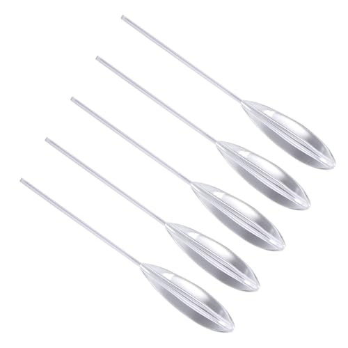 CPAOWEHF Sinkend Typ Casting Bobbers Angeln Casting Float Clear Acrylic Bobbers Float Quick Fly Fishing Sticks 5 Stück von CPAOWEHF