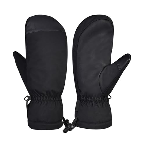 CPAOWEHF Skihandschuhe Atmungsaktive Snowboard Handschuhe Wasserabweisende Ski Fäustlinge Handschuhe Snowboard Fäustlinge Winterhandschuhe von CPAOWEHF