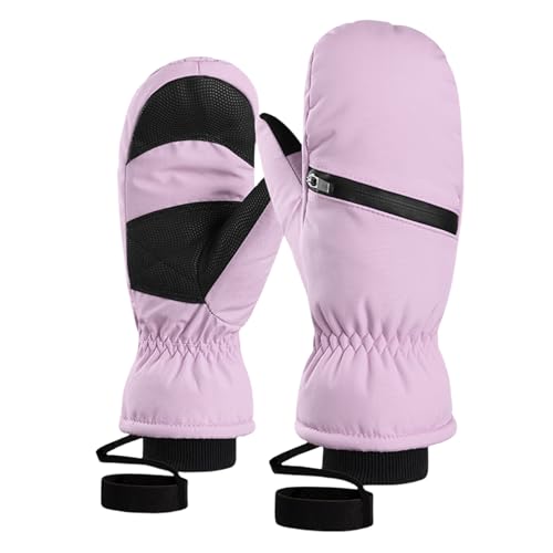 CPAOWEHF Skihandschuhe Wasserabweisende Ski Fäustlinge Atmungsaktive Snowboard Handschuhe Handschuhe Snowboard Fäustlinge Winterhandschuhe von CPAOWEHF