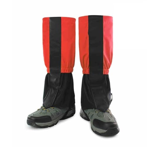 Schneebezüge for Bergsteigen im Freien, Anti-Durchnässungs-Leggings, Beinbezüge, atmungsaktive Unisex-Leggings, Schnürsenkelhaken können for Schneeschuhwandern, Wandern und Bergsteigen verwendet werde von CQCCQ