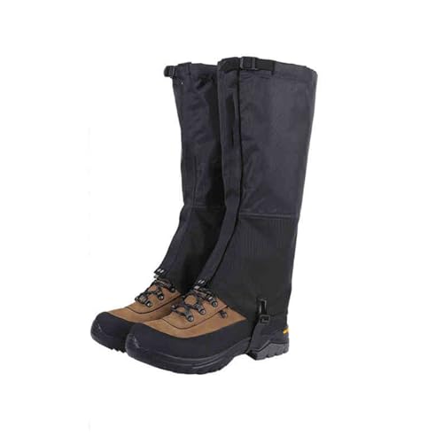 Verstellbare, leichte Gamaschen for Schuhe, Skigamaschen, Anti-Nässe-Gamaschen for den Außenbereich, atmungsaktive Stiefelgamaschen for Herren und Damen, TPU-Schnallenriemen, for Schneeschuhwandern, W von CQCCQ