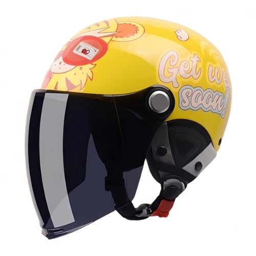 Kinderhelm Leichter Helm Für Jungen Und Mädchen Im Alter Von 3–12 Jahren Multisporthelm Kleinkind-Fahrradhelme Verstellbarer Kinder-Fahrradhelm 48–54 cm C,(48-54CM) von CQHZCL