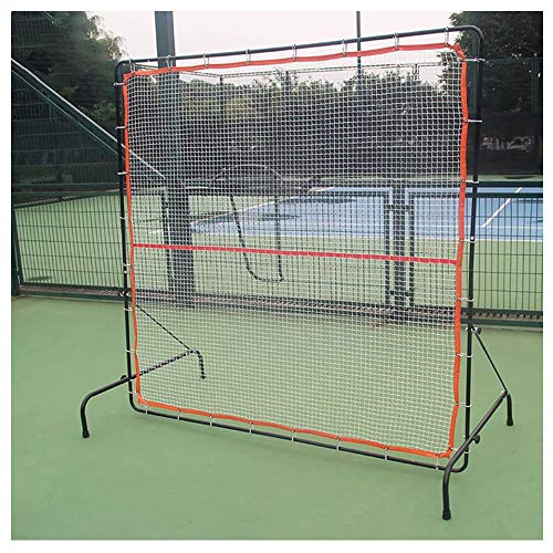 6,7 x 6 Fuß Rückprallwand für Tennis- und Schlägersport-Ballrückwand, tragbares Tennis-Rückprallnetz, Tennis-Rebounder für das Training im Innen- und Außenbereich, geeignet für alle Altersgruppen von CQLXZ