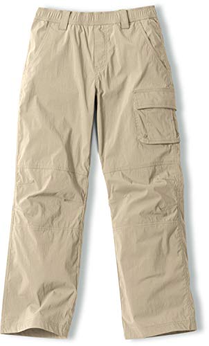 CQR Kinder Cargo-Hose für Outdoor-Camping, USF 50+, schnelltrocknend Hose, Bxp426 1pack - Khaki, 8 von CQR