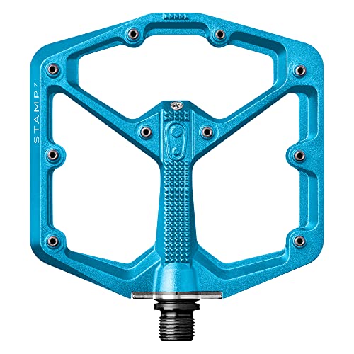 STEMPEL 7 breite blaue Pedale von Crankbrothers