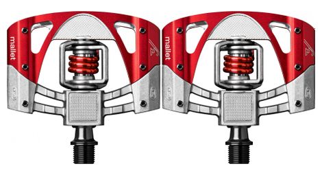 crankbrother pedale mallet 3 rot von CRANKBROTHERS