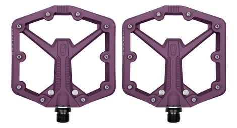 crankbrothers stamp 1 gen 2   large flat pedals purple von CRANKBROTHERS