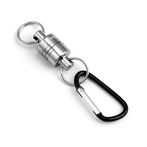 CrazyShark Magnetisches Netz aus Aluminium zum Fliegenfischen (grau) von CRAZY SHARK