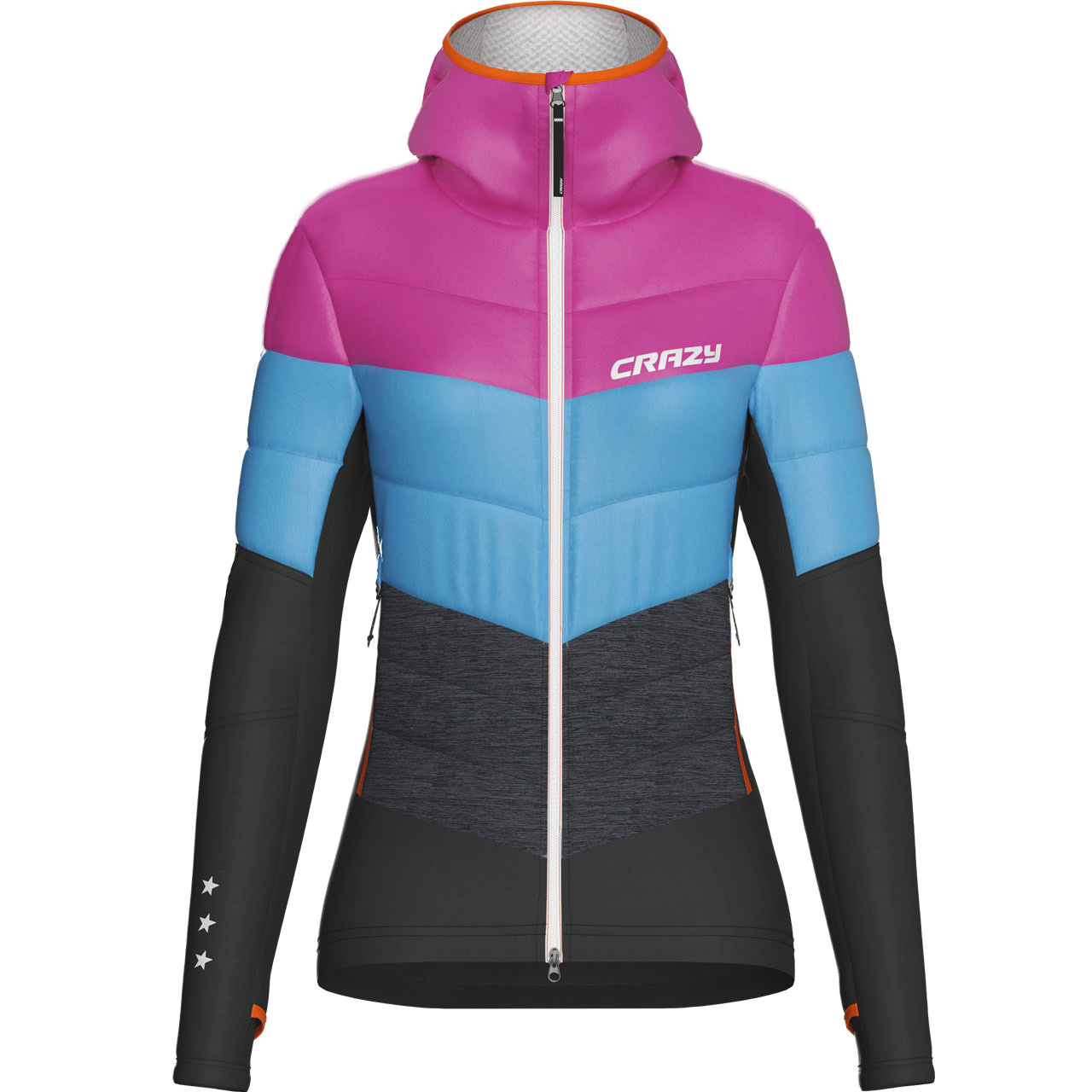 Crazy Damen Hybrid Jacke TRILOGY pop Crazy Damen Hybrid Jacke TRILOGY pop von CRAZY