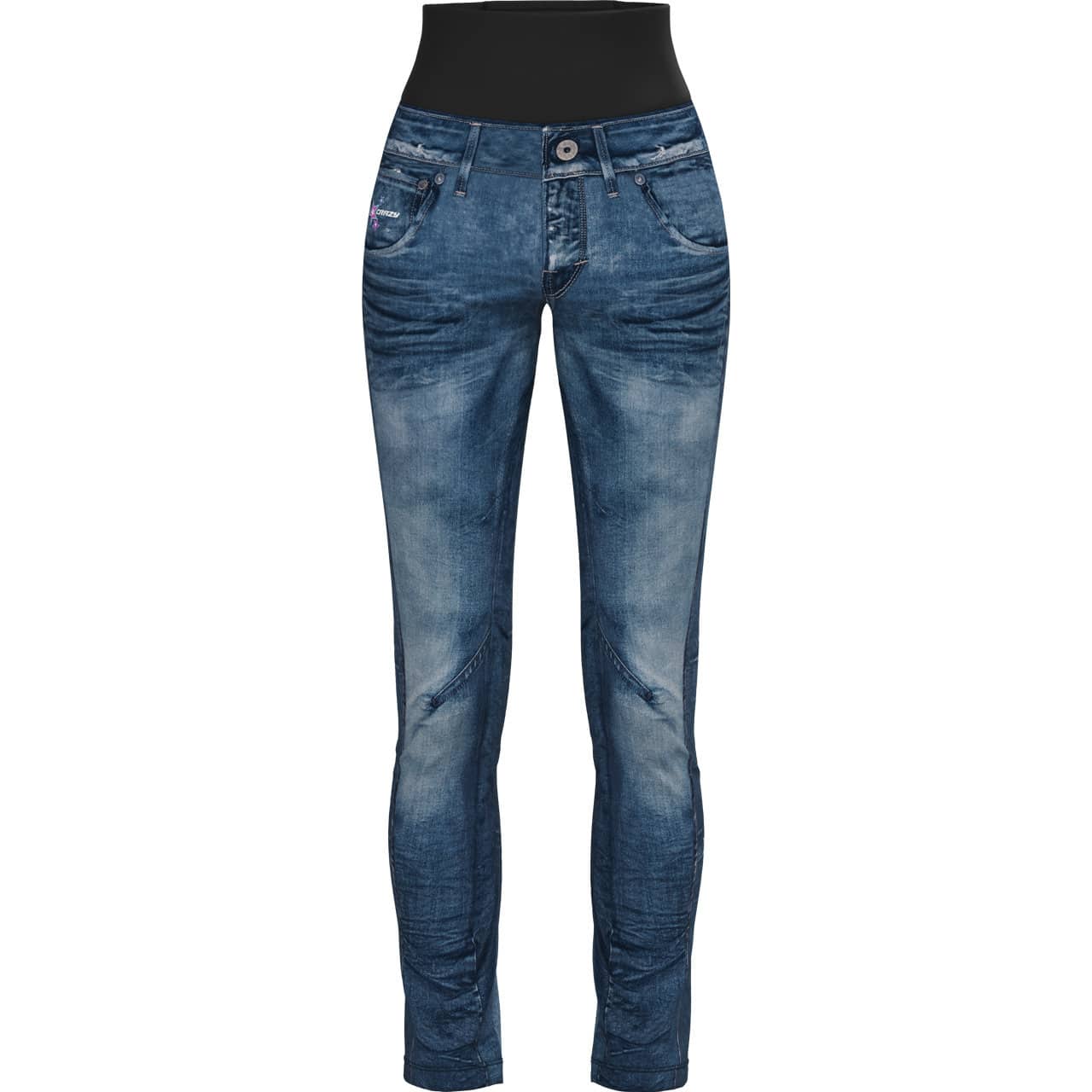 Crazy Damen Touring Hose SOUND print light jeans Crazy Damen Touring Hose SOUND print light jeans von CRAZY