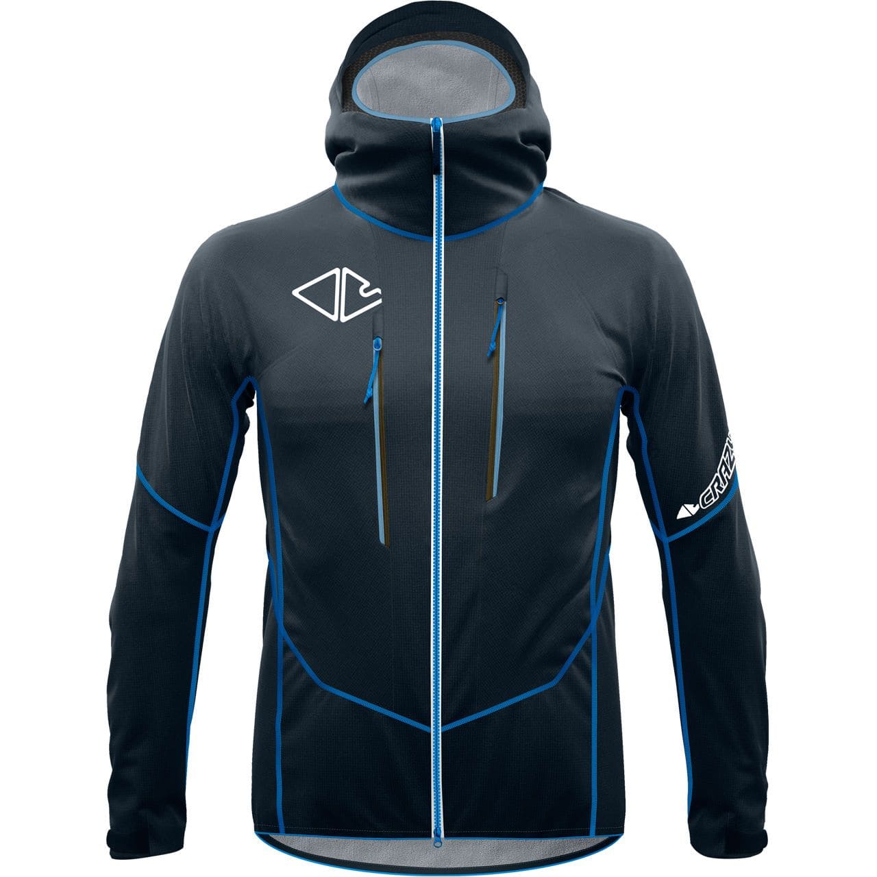 Crazy Crazy Herren 3 Lagen Jacke BOOSTED PROOF blue Crazy Crazy Herren 3 Lagen Jacke BOOSTED PROOF blue von CRAZY