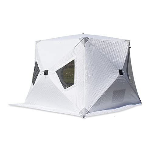 2-3 Personen Winter-Angelzelt Winter-Eisangelzelt Campingzelt Wind- und regendichtes warmes Zelt zum Winterangeln im Freien von CRBUDY