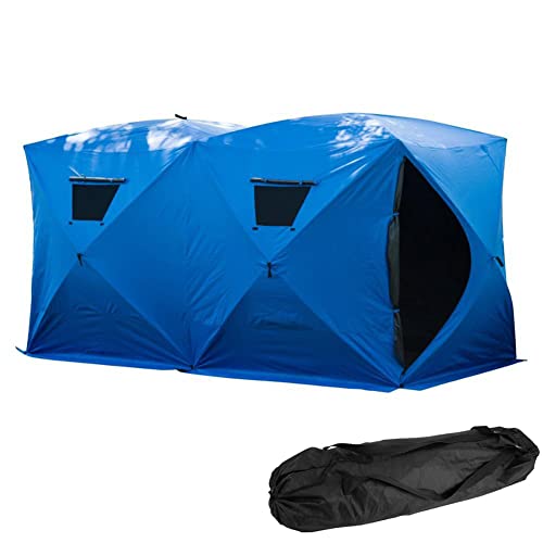 5-8 Personen Winter-Angelzelte Winter-Eisangelzelte Campingzelt Winddichtes Shelter Outdoor Warme Zelte zum Winterangeln von CRBUDY