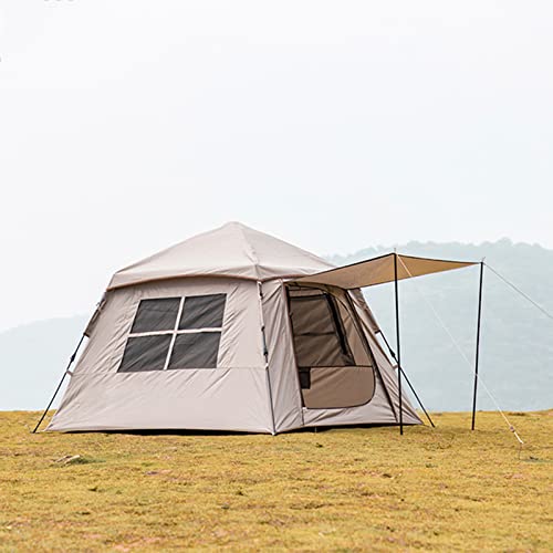 Campingzelt, Hüttenzelt, Rucksackzelt für 2 Personen, leichtes 4-Jahreszeiten-Campingzelt für Outdoor-Wanderungen und Bergsteigen. Doppelter Komfort von CRBUDY