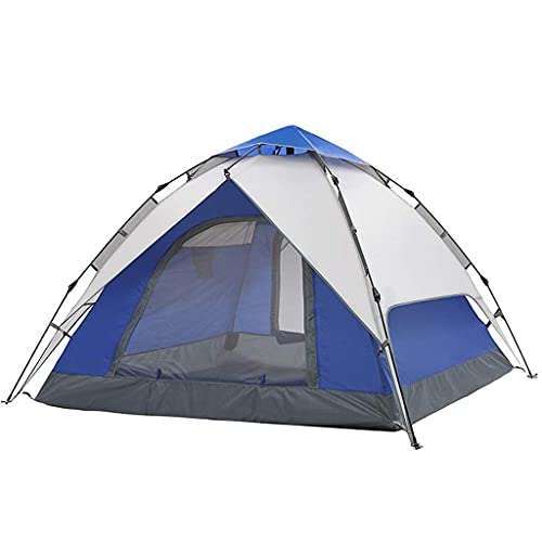 Multifunktionales, leichtes, winddichtes, regensicheres, automatisches Pop-up-Campingzelt für 3–4 Personen, Familienzelt von CRBUDY