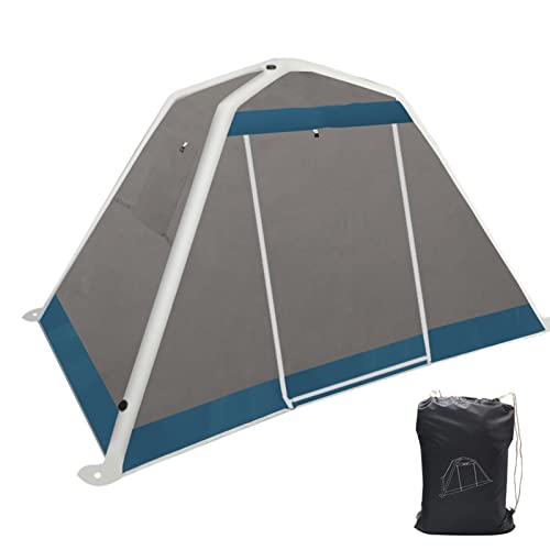 Tragbares aufblasbares Zelt, 2–3 Personen, ultraleichtes Rucksackzelt für Campi – einfach aufzubauendes Sofortzelt mit Luftpumpe und Tragetasche für Familie, Outdoor, Camping, Wand von CRBUDY