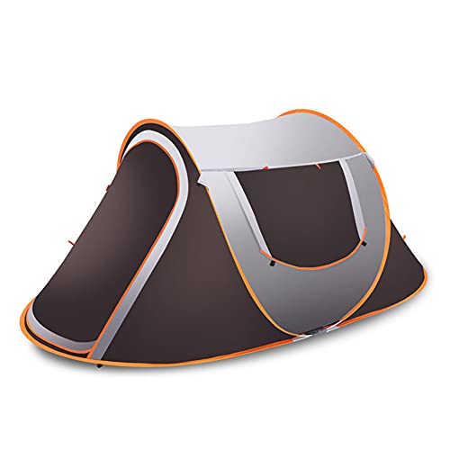 Zelt Pop-Up-Zelt Vollautomatisches kompaktes Kuppelzelt mit Tragetasche Ideal für Camping Garten Wandern Leichtes Familienzelt Selbstfahrendes Strandzelt von CRBUDY