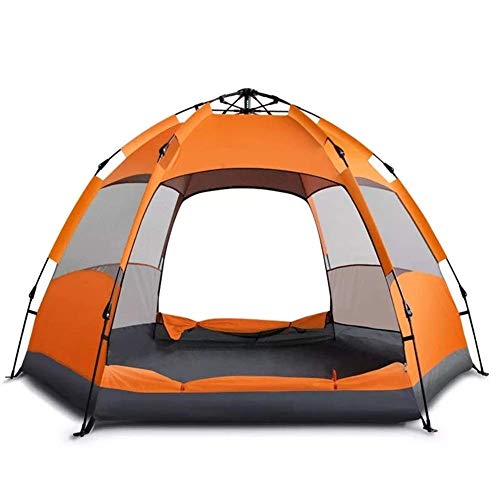 Zelt im Freien, Zelt für 3–5 Personen, automatisches Zelt, wasserdicht, doppelschichtig, Sonnenschutz, Regenschutz, Wandern, Camping von CRBUDY