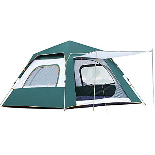 Zelte Camping für 3-4 Personen, 5-6 Personen, wasserdicht und Winddicht, einfach aufzubauen, Rucksackreisen, belüftet und geeignet für Outdoor- und Wanderausflüge (3 3) von CRBUDY