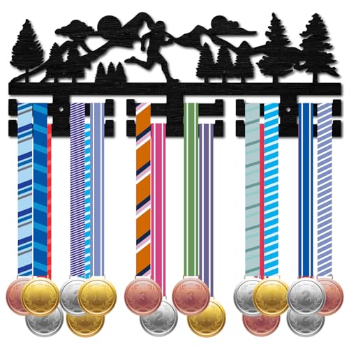 CREATCABIN Medaillenaufhänger Läufer,Sportmedaillenhalter,Marathon-Wettkampf,Auszeichnungen,Bänder,Organizer,Schwarzer Holzrahmen Aufhängen An Der Wand,30+ Medaillen,Spieler,Sportler,Geschenk,40x15cm CREATCABIN Medaillenaufhänger Läufer,Sportmedaillenhalter,Marathon-Wettkampf,Auszeichnungen,Bänder,Organizer,Schwarzer Holzrahmen Aufhängen An Der Wand,30+ Medaillen,Spieler,Sportler,Geschenk,40x15cm von CREATCABIN
