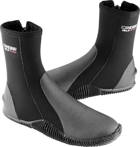 CRESSI Isla 5mm, Black, 9 Hohe Stiefel, Schwarz, US Lady 10 CRESSI Isla 5mm, Black, 9 Hohe Stiefel, Schwarz, US Lady 10 von CRESSI