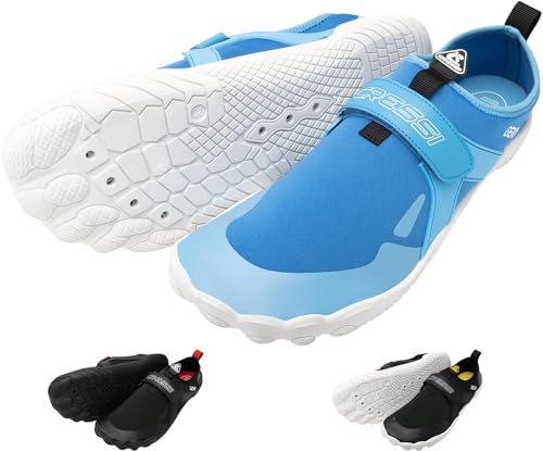 CRESSI Geko Shoes Azure/White 42 - Unisex Seeschuh Ideal für ein intensives Erlebnis in der aquatischen Umwelt mit direkter Verbindung zum Meeresboden, Hellblau/Weiß, 42 CRESSI Geko Shoes Azure/White 42 - Unisex Seeschuh Ideal für ein intensives Erlebnis in der aquatischen Umwelt mit direkter Verbindung zum Meeresboden, Hellblau/Weiß, 42 von CRESSI