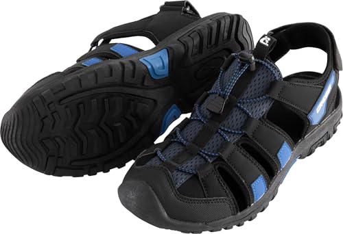 CRESSI Unisex-Adult Luca Black/Blue 37 Bequeme Trekking Sandale ideal für Outdoor Abenteuer, Schwarz/Blau CRESSI Unisex-Adult Luca Black/Blue 37 Bequeme Trekking Sandale ideal für Outdoor Abenteuer, Schwarz/Blau von CRESSI