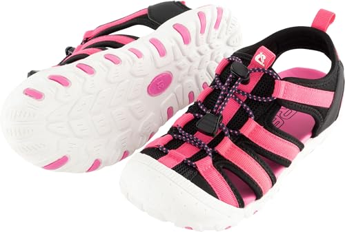 CRESSI Joy Sandals Pink/Black 28 - Kinder Trekking Sandale, entwickelt für sichere und bequeme Abenteuer im Freien und im Wasser, Rosa/Nero, 28 CRESSI Joy Sandals Pink/Black 28 - Kinder Trekking Sandale, entwickelt für sichere und bequeme Abenteuer im Freien und im Wasser, Rosa/Nero, 28 von CRESSI