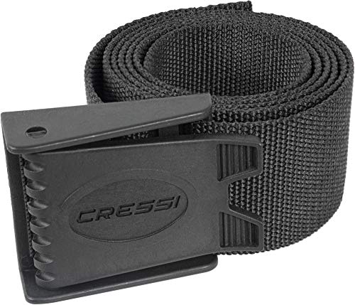 Cressi Nylon Weight Belt w/Plastic Buckle, Black Cressi Nylon Weight Belt w/Plastic Buckle, Black von CRESSI