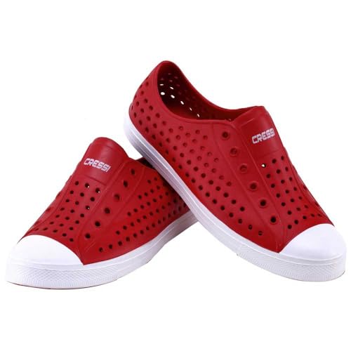 Cressi Premium Wassersportschuhe Pulpy Shoes, Rot/Weiß, 35, XVB948435 Cressi Premium Wassersportschuhe Pulpy Shoes, Rot/Weiß, 35, XVB948435 von CRESSI