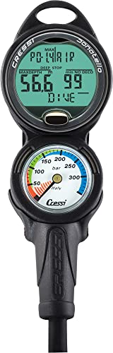 Cressi Unisex-Adult Donatello Console 2 BAR, Schwarz Cressi Unisex-Adult Donatello Console 2 BAR, Schwarz von CRESSI
