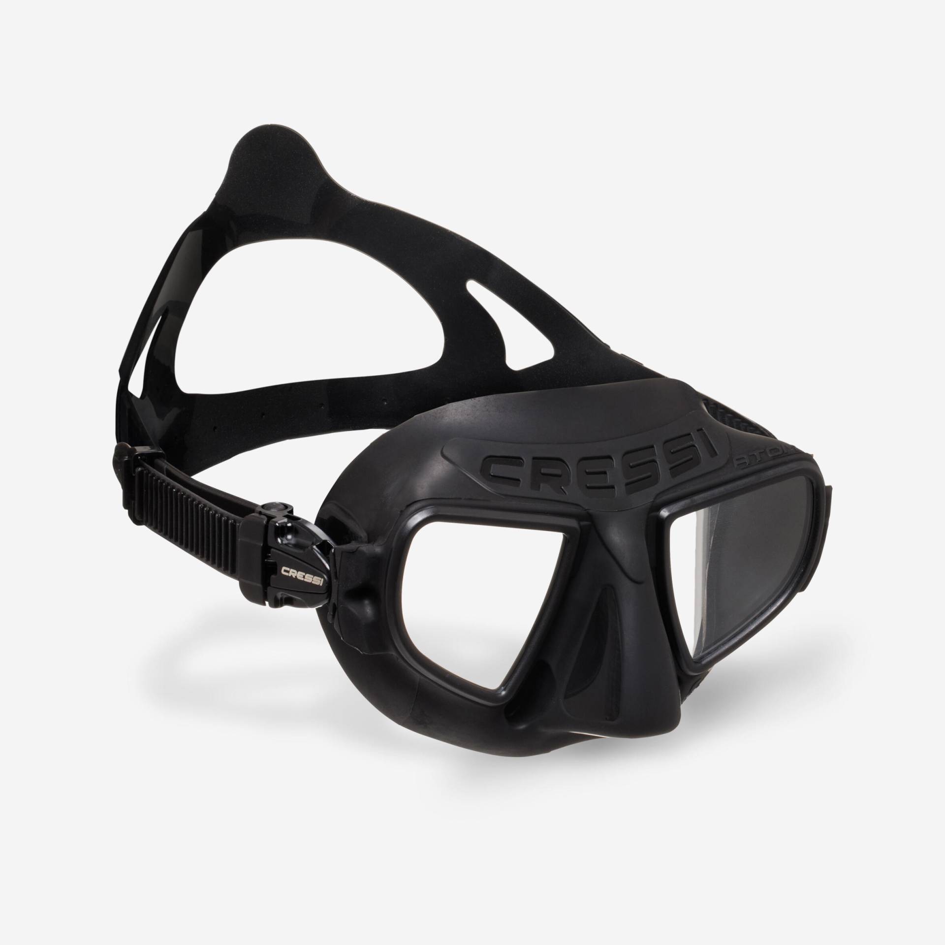 Freitauchmaske - Atom Cressi schwarz Freitauchmaske - Atom Cressi schwarz von CRESSI