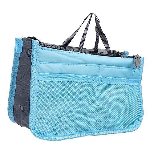 CRILSTYLEO Aufbewahrungshalter Für Toilettenartikel Handtaschen-Organizer Reisekosmetiktasche Reise-Aufbewahrungstasche Tragbare Make-up-Tasche Kulturbeutel Für Unterwegs Wäschesack Blue von CRILSTYLEO