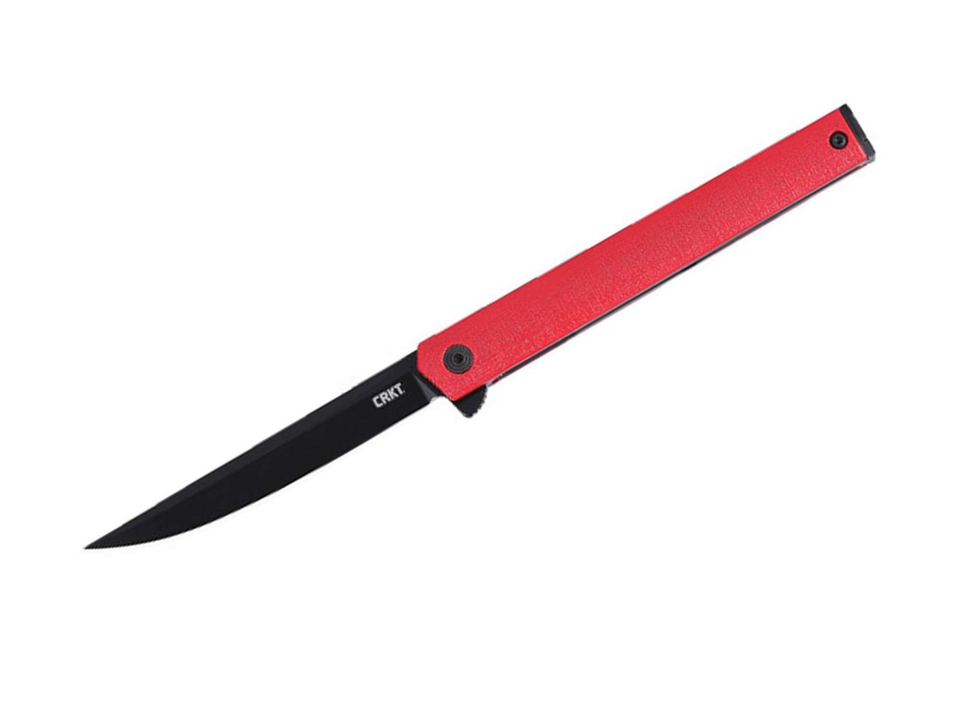 CRKT Taschenmesser CRKT CEO Flipper Red Black Blade CRKT Taschenmesser CRKT CEO Flipper Red Black Blade von CRKT