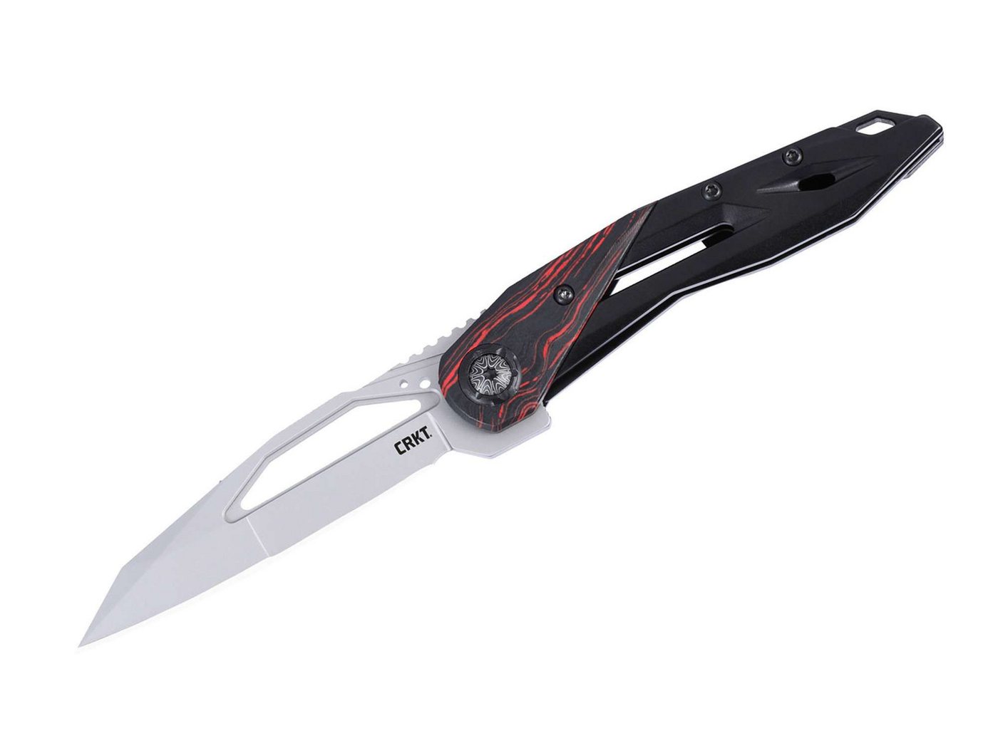 CRKT Taschenmesser CRKT Nucleus 12C27 Steel & G10 Red & Black CRKT Taschenmesser CRKT Nucleus 12C27 Steel & G10 Red & Black von CRKT