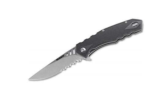 Columbia River Knife & Tool Taschenmesser Ruger Follow-Through Compact Serrated, Schwarz, M Columbia River Knife & Tool Taschenmesser Ruger Follow-Through Compact Serrated, Schwarz, M von CRKT