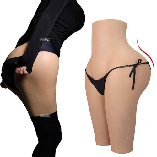 CROXZZNB Crossdressing Silikonhosen Butt Lift Padded Shaper Control Enhancer, Kleidung von Mann zu Frau Unterwäsche für Transgender,Color 3,Upgrade von CROXZZNB