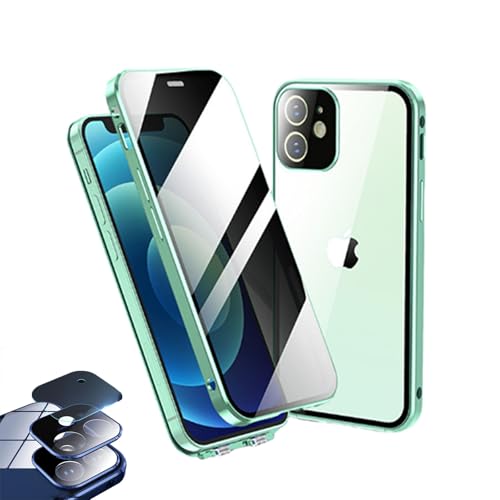 CRTZHA Criteriont Phone Privacy Case, Criteriont Phone Case, Criterion for iPhone Privacy Case, 360 Full Screen Covered with Privacy Screen Protector, for iPhone (Green,for iPhone15pro) von CRTZHA